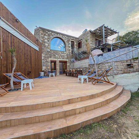 Heated Private Ozone Salt Pool, Jacuzzi, Cinema Inside & Outside, Ping Pong, Billiard, Ps5, Playground, Giant Chess, Giant Monopoly, Table Football, 3X Surround Sound - Villa Rokka Luxe Kissamos Bagian luar foto