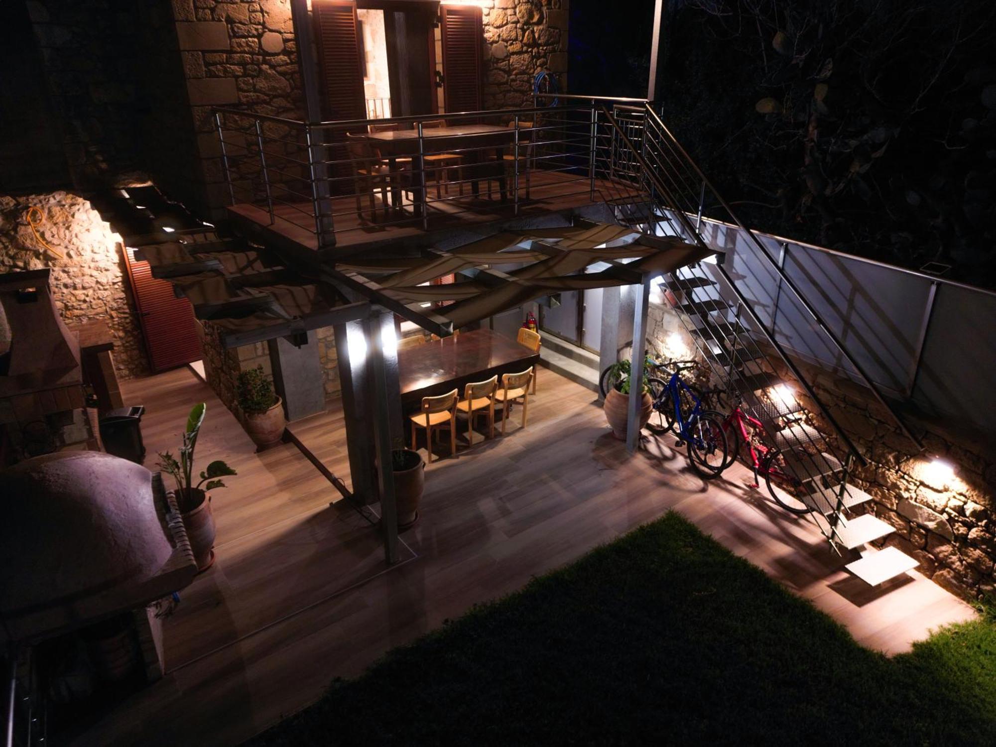 Heated Private Ozone Salt Pool, Jacuzzi, Cinema Inside & Outside, Ping Pong, Billiard, Ps5, Playground, Giant Chess, Giant Monopoly, Table Football, 3X Surround Sound - Villa Rokka Luxe Kissamos Bagian luar foto